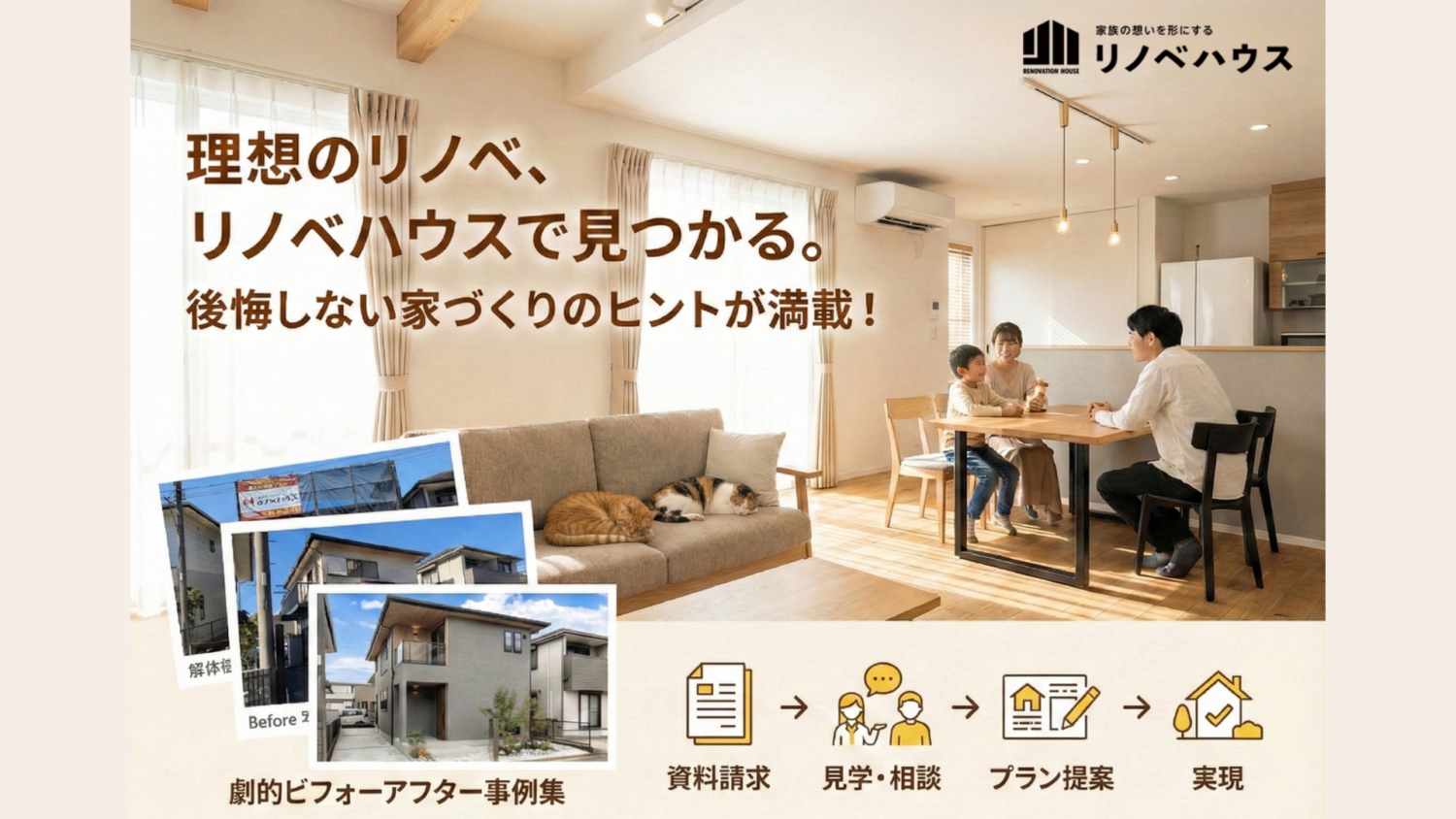 リノベハウス資料請求