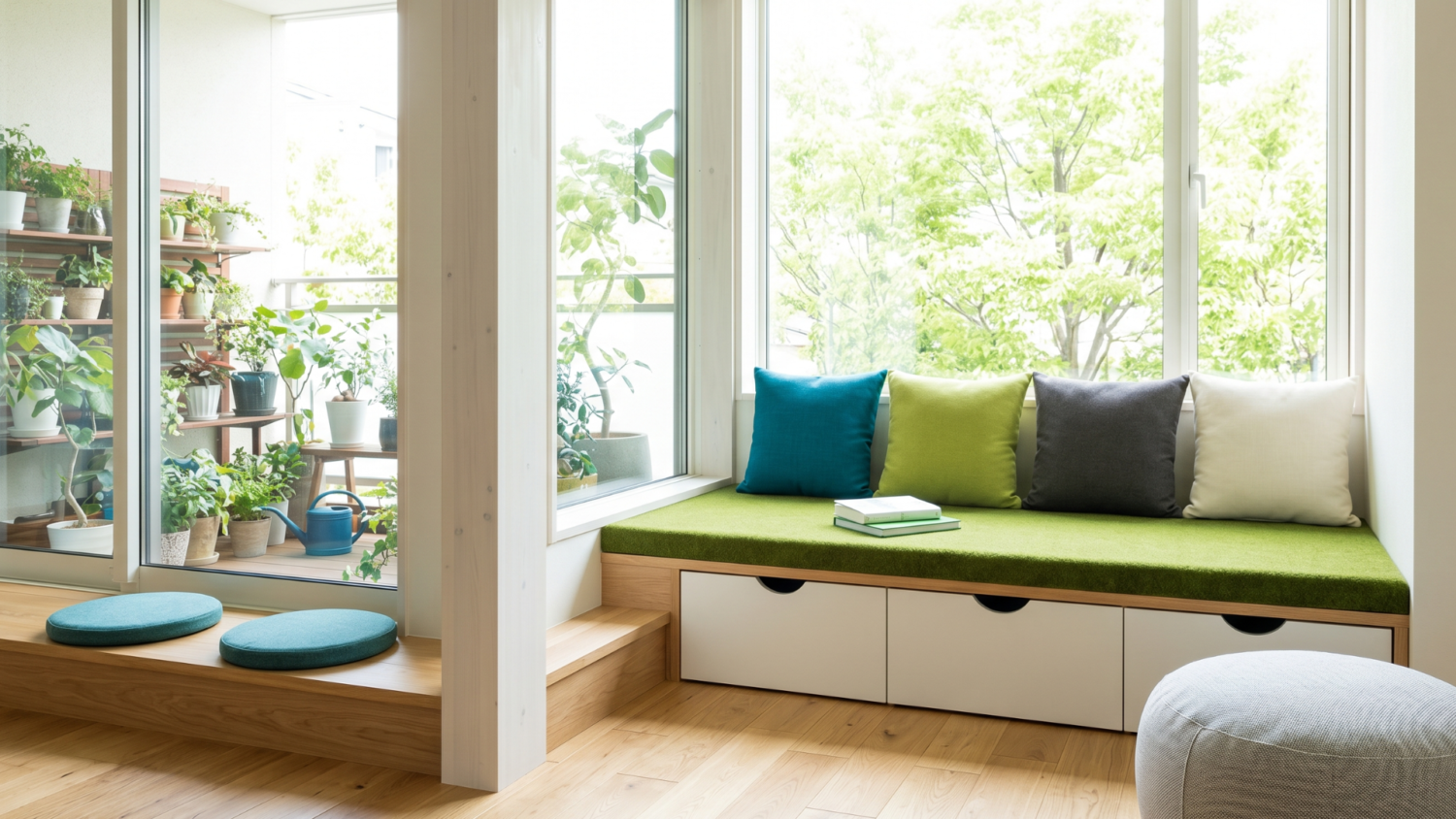 トレンド空間1：広がりと落ち着きを生むリビング