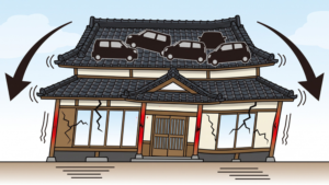 昔ながらの重い「日本瓦」は倒壊リスクが大きい
